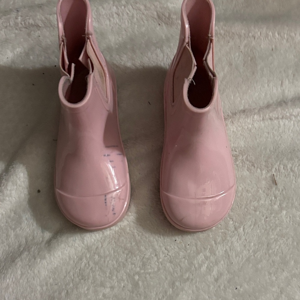 BearPaw Pink Kids Rain & Snow Boots